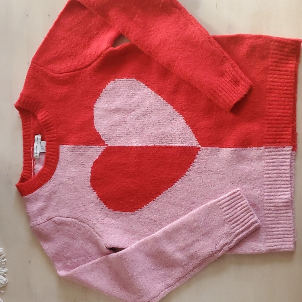 Cupcakes and Cashmere Heart Sweater